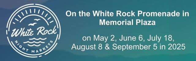 2025 White Rock Night Market Banner Ad