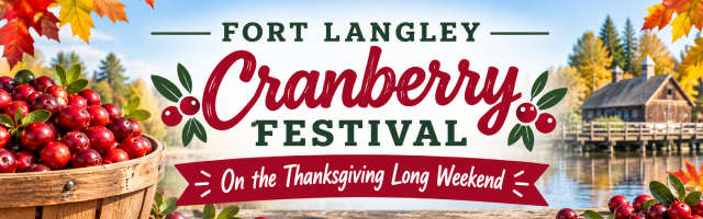Fort Langley Cranberry Festival Banner Ad