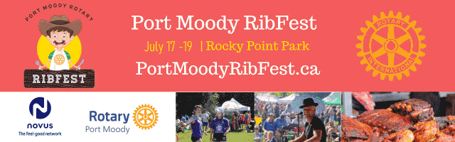 Port Moody Ribfest Banner Ad