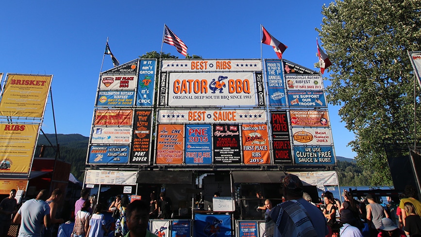 Ribfest at Port Moody