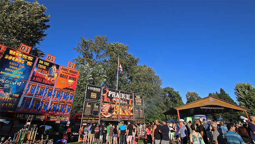 Ribfest in Port Moody