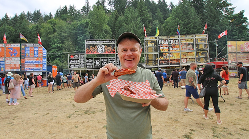 Ribs at Chilliwack Ribfest