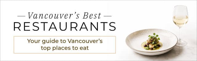 Vancouver's Best Restaurants Banner Ad