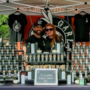 Garlic Vendors at Fantasy Farms