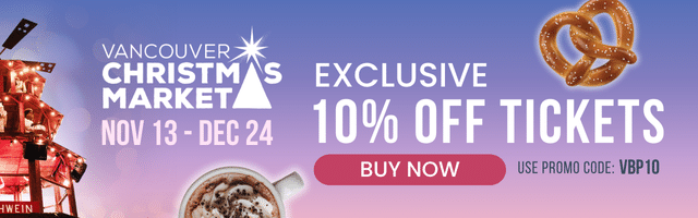 Vancouver Christmas Market 2025 Banner Ad