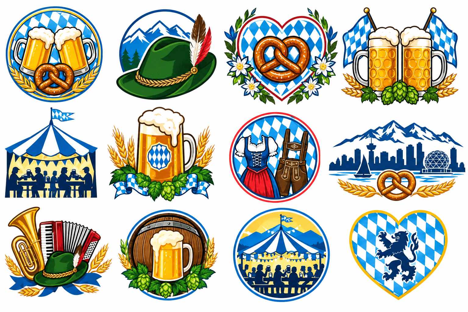 Oktoberfest Events Graphics