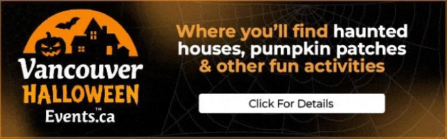 Vancouver Halloween Events Banner Ad